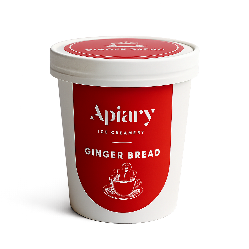 Gingerbread Ice Cream – Pint (Apiary Seasonal)