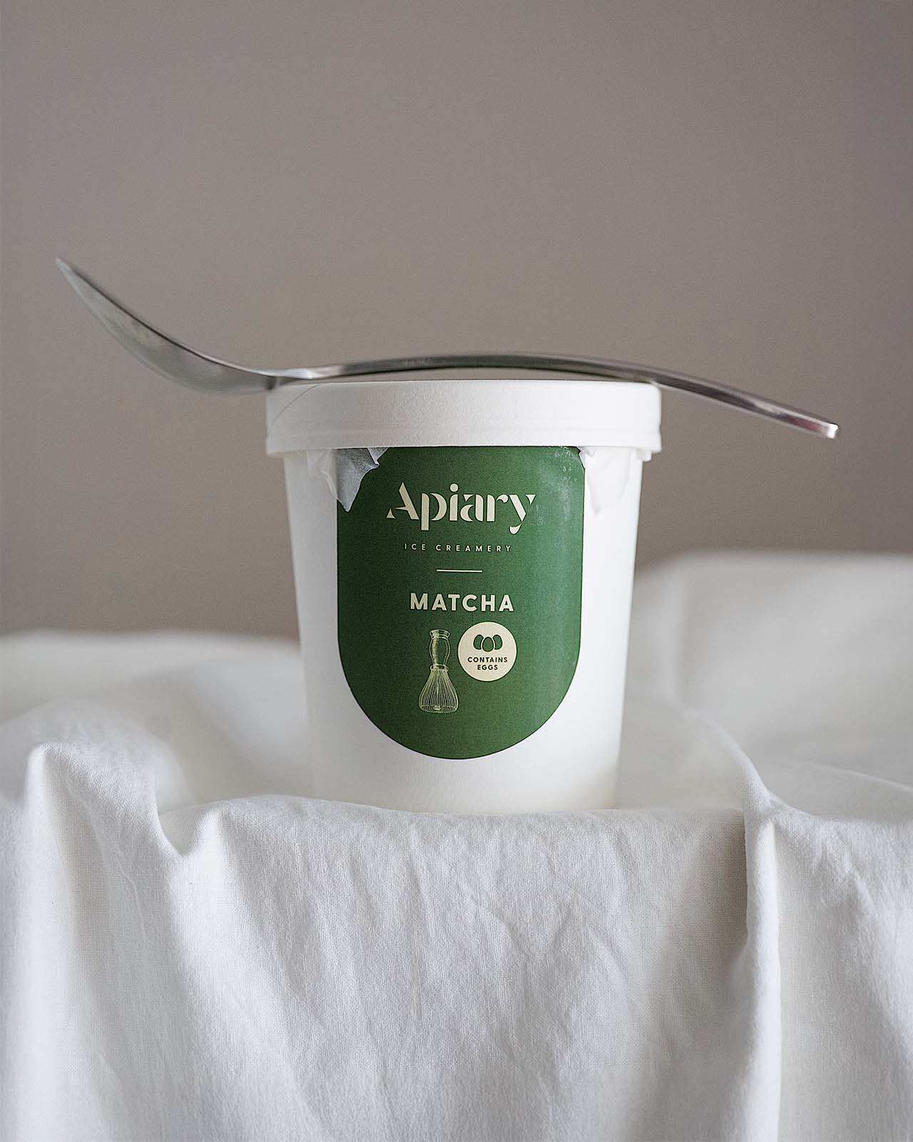 Matcha Ice Cream | Homemade Ice Creamery | Apiary Singapore