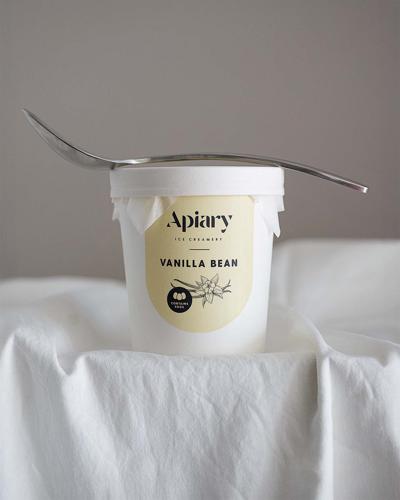 Vanilla Bean Ice Cream | Homemade Ice Creamery | Apiary Singapore