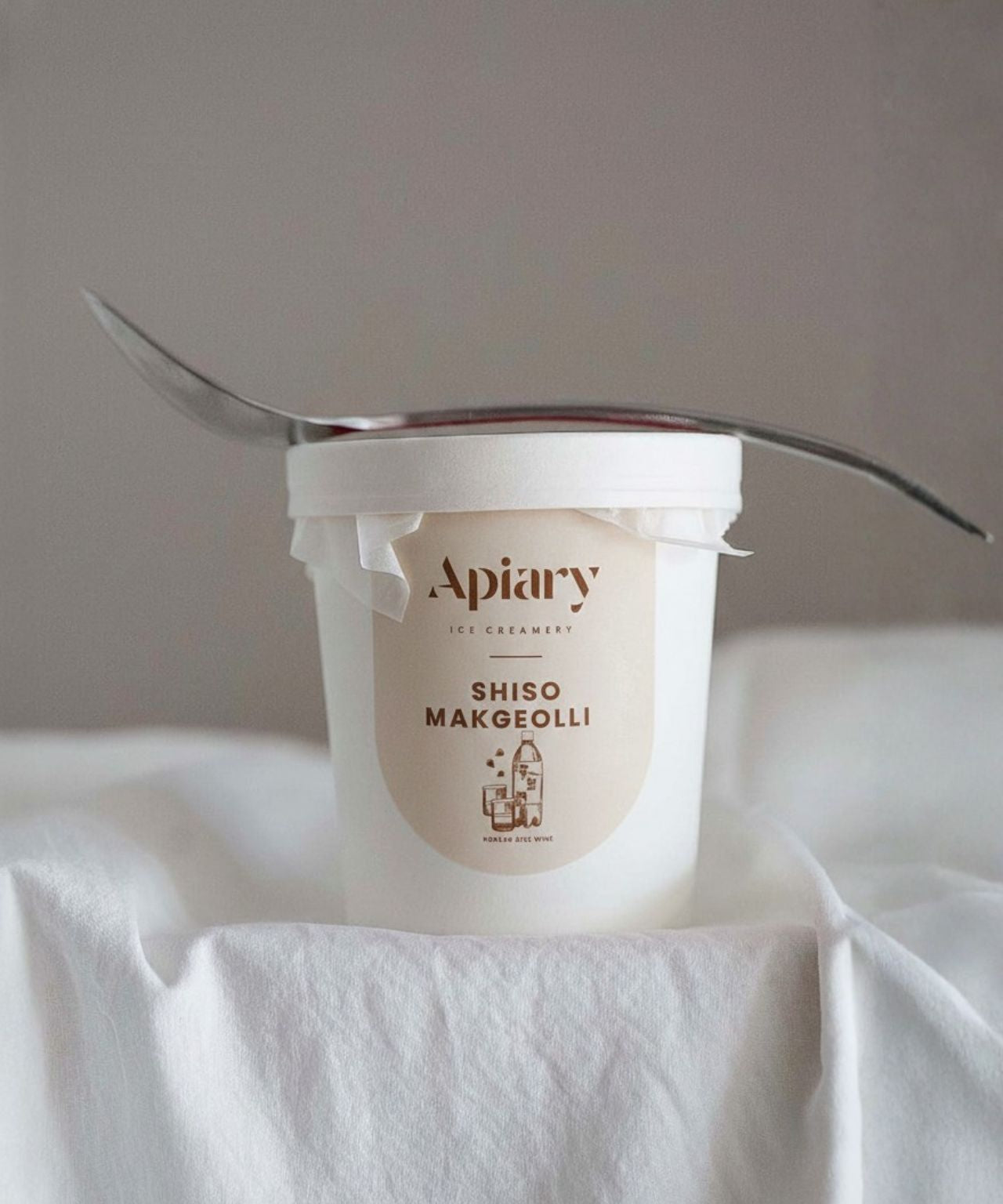 Shiso Makgeolli Ice Cream Pint