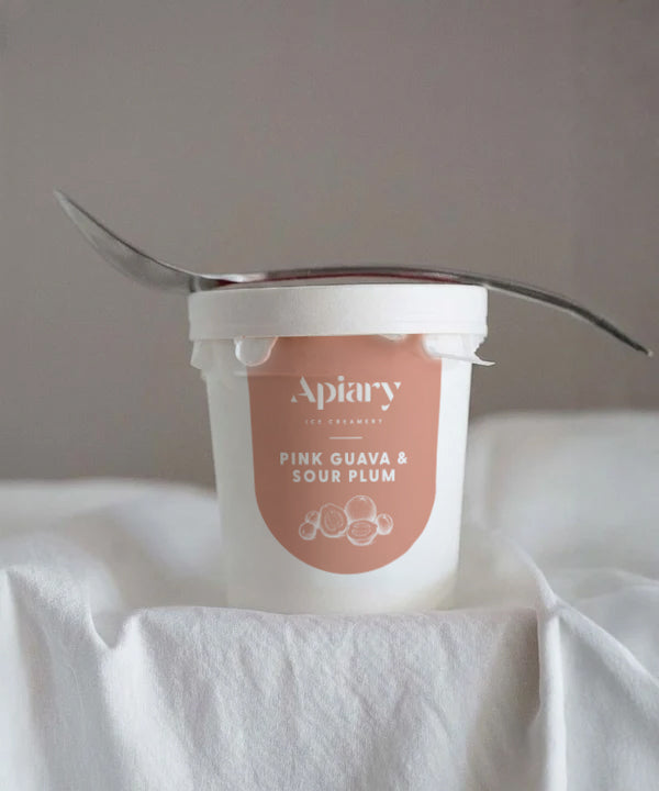 Pink Guava & Sour Plum Sorbet