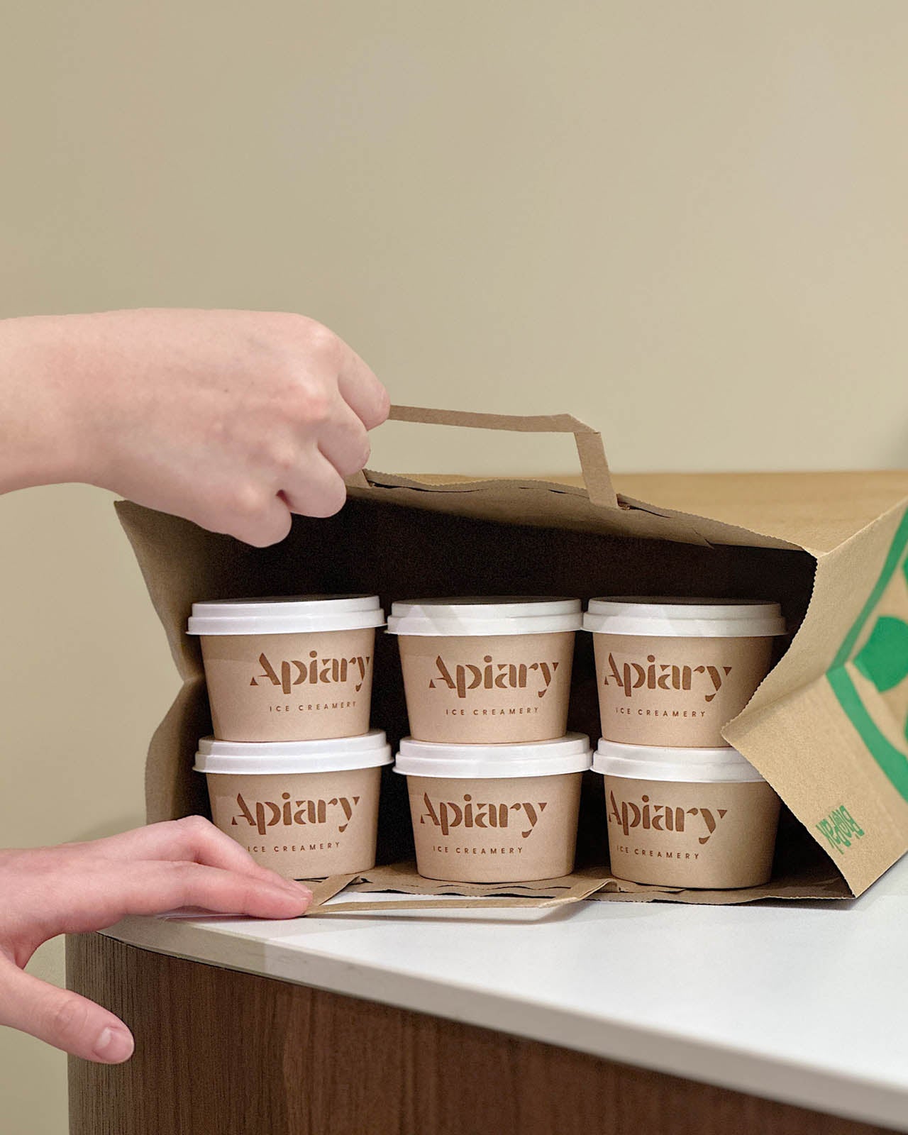 Apiary Gourmet Ice Cream Tasting Set | Homemade Creamery | Apiary Singapore